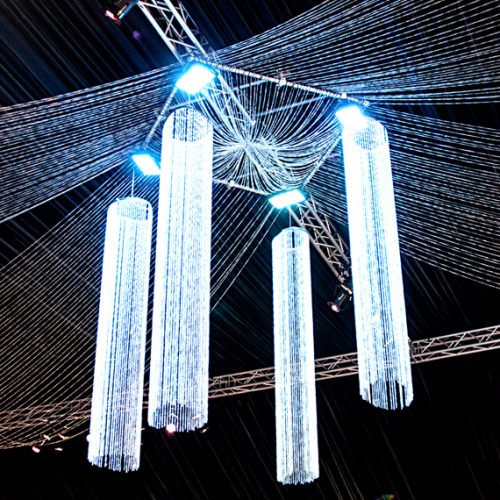 SOKA Event Crystal Ceiling Drape